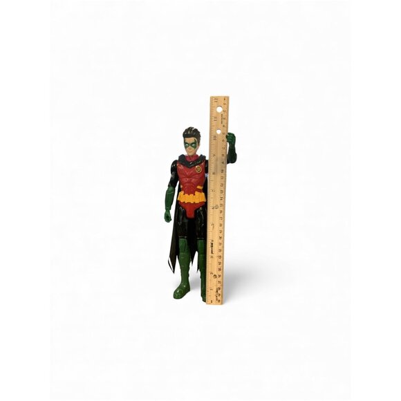 Robin Action Figure 10.5" DC Comics Collectible With Cape - Picture 4 of 4
